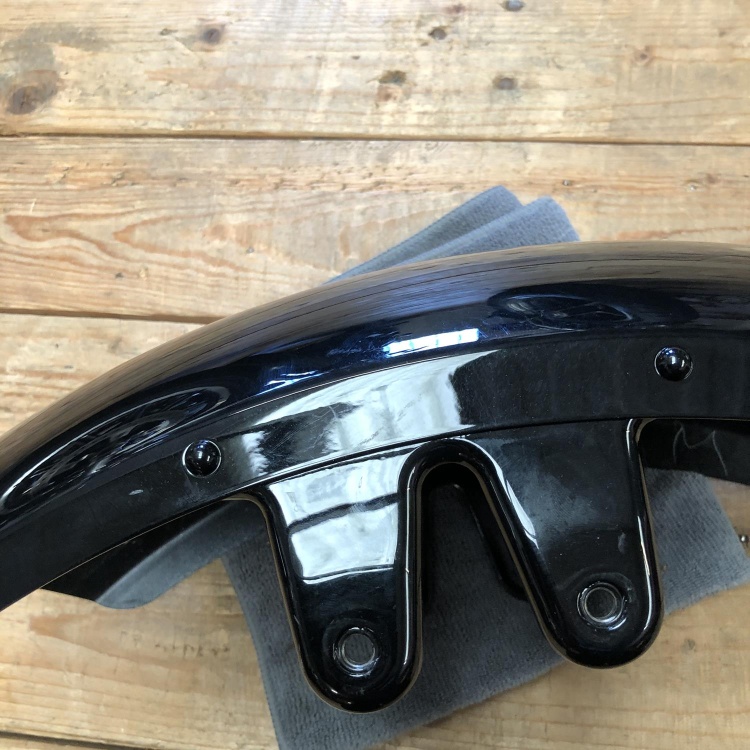 Indian Scout Bobber / Rogue front mudguard in Onyx Black